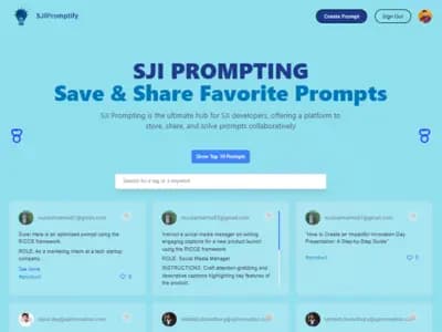 SJI Prompting is the ultimate hub for SJI developers